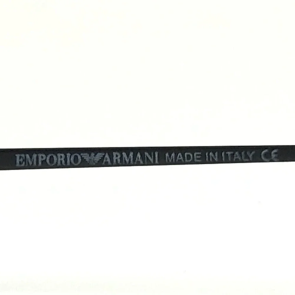 Emporio Armani Eyeglasses Frames 121 706 Black Round Full Wire Rim 45-19-130